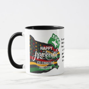 Christian JUNETEENTH African American Flag Mug