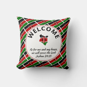 Christian KENYA Welcome Cushion