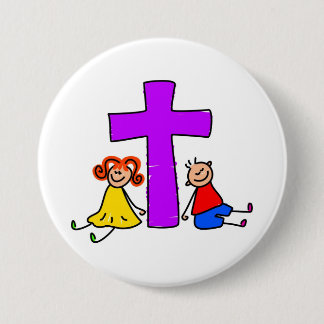 Christian Kids 7.5 Cm Round Badge