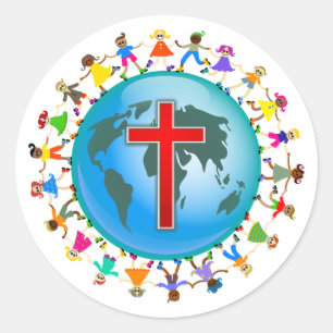 Christian Kids Classic Round Sticker