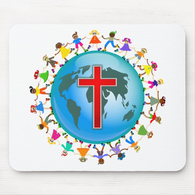 Christian Kids Mouse Mat (Front)