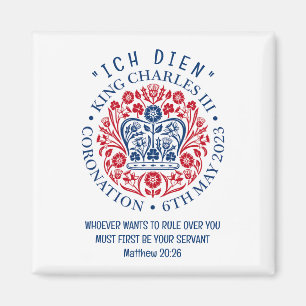 Christian KING CHARLES III Coronation Magnet