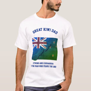 Christian KIWI NEW ZEALAND DAD T-Shirt