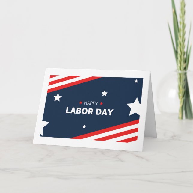 Christian Labour Day card (Front)