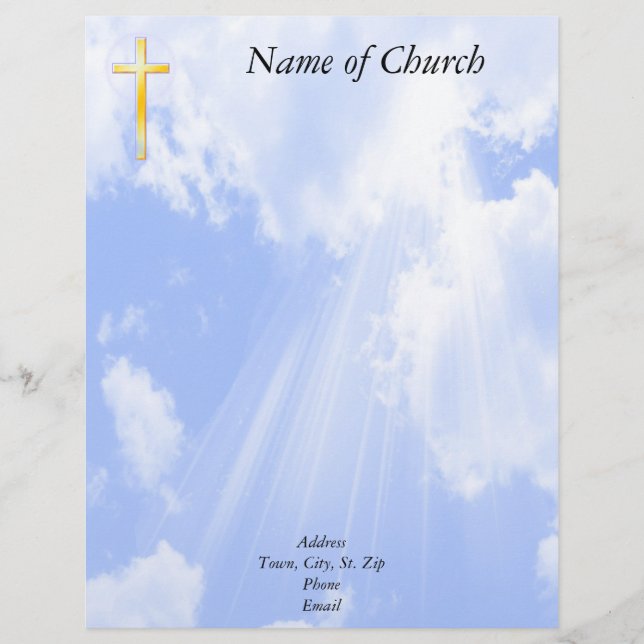 Christian Letterhead (Front)