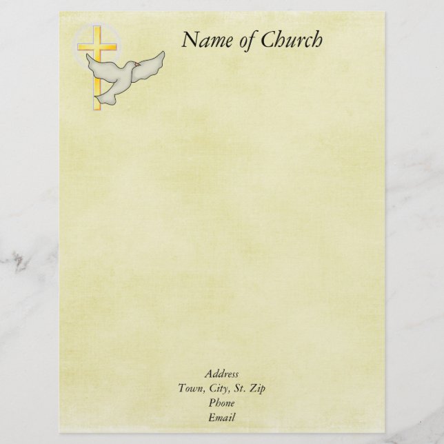 Christian Letterhead (Front)
