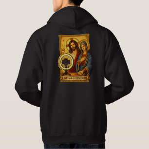 Christian Like & Subscribe Iconic Hoodie
