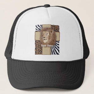 Christian Lion Cross Hat
