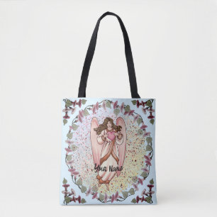 Christian Love Angel Tote Bag