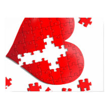 Christian love heart jigsaw puzzle