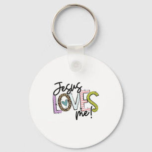 Christian Love Quote Gift For New Believers Jesus  Key Ring