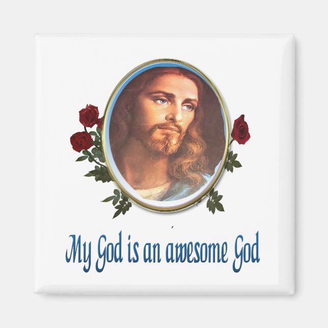 Christian Magnets Awesome God (Front)