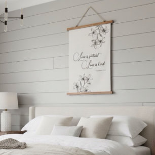 Christian Marriage Couples Bible Verse Hanging Tapestry