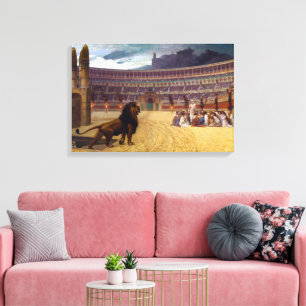 Christian Martyrs’ Last Prayer J-L Gérôme Canvas Print