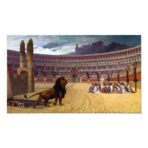 Christian Martyrs’ Last Prayer   J-L Gérôme   Photo Print
