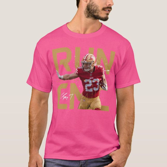 Christian Mccaffrey Run Cmc T-Shirt (Front)