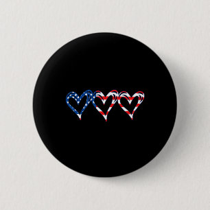 Christian Men One National Under God 4th Of July M 6 Cm Round Badge