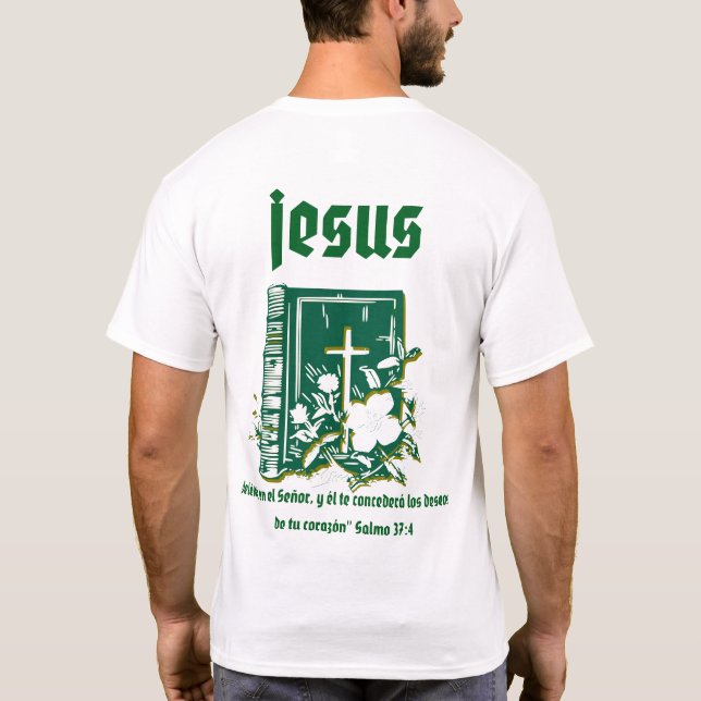 Christian Men's T-Shirt - Relaxed Style (Back)