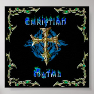 christian metal poster