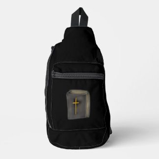 Christian Missionary Backpack Sling Bag with Bible