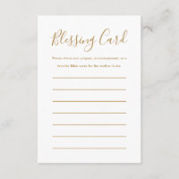 Christian Mother's Blessing Card Prayers Note Card