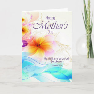 Christian Mother's Day Card Bible Verse