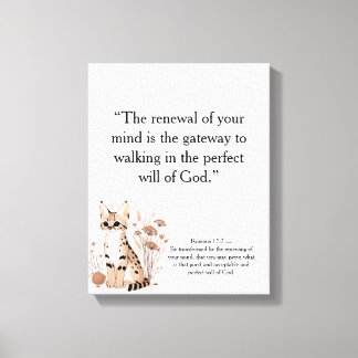 Christian Motivational Wall Art (Editable)