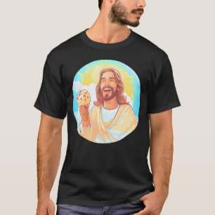 Christian Motorcycle Biker I Ride With Jesus Faith T-Shirt