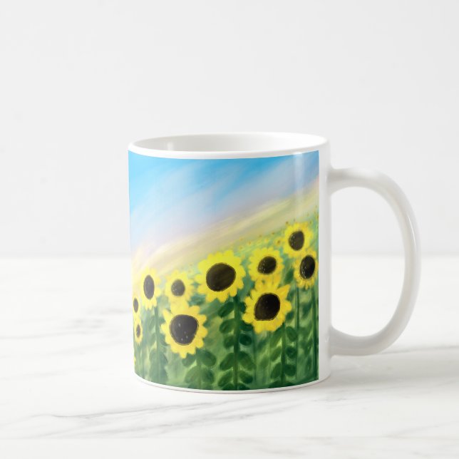Christian Mug (Sunflowers) (Right)