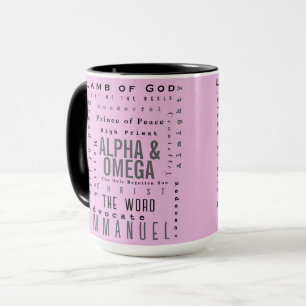Christian Names Of God, Modern Simple Mug