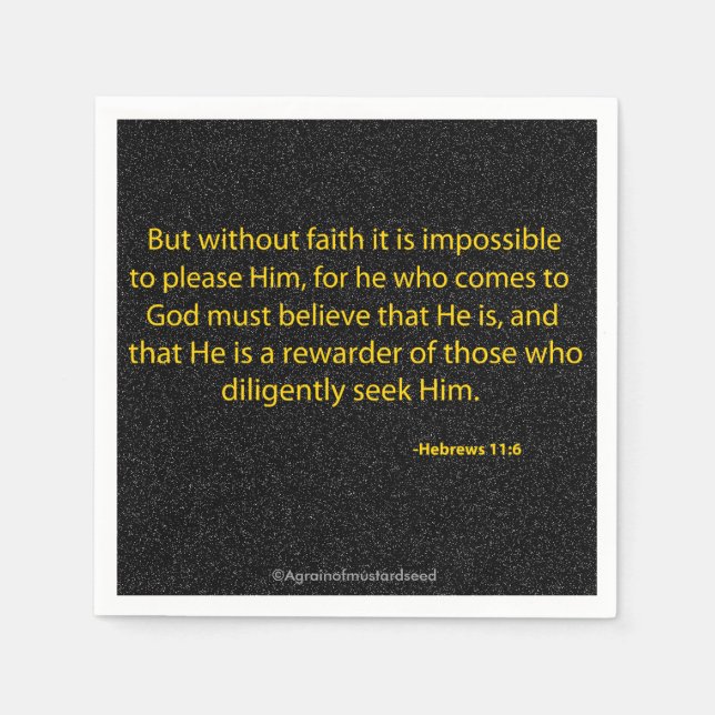 Christian Napkin (Front)