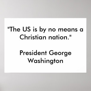 Christian nation poster
