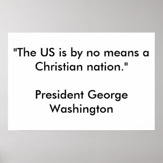 Christian nation poster
