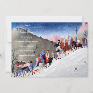 Christian Nativity Scene Holiday Card