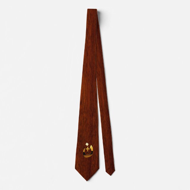 Christian Nazarene Cross Solidarity Tie (Front)