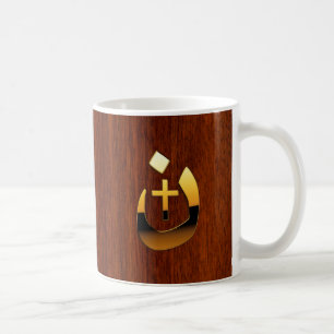 Christian Nazarene Solidarity on Mahogany Style Coffee Mug