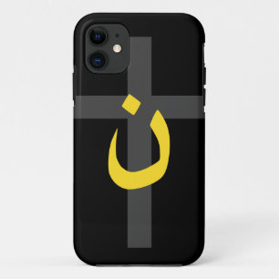 Christian Nazarene Symbol Solidarity Cross Bold iPhone 11 Case