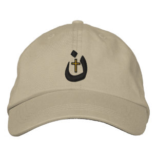 Christian Nazarene Symbol Solidarity Stitches Embroidered Hat