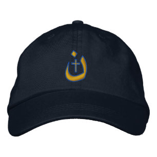 Christian Nazarene Symbol Solidarity Stitches Embroidered Hat