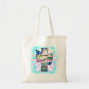 Christian New Creation Cross  Tote Bag