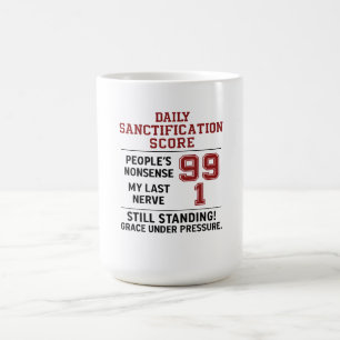 Christian Nonsense Survival Scoreboard Mug