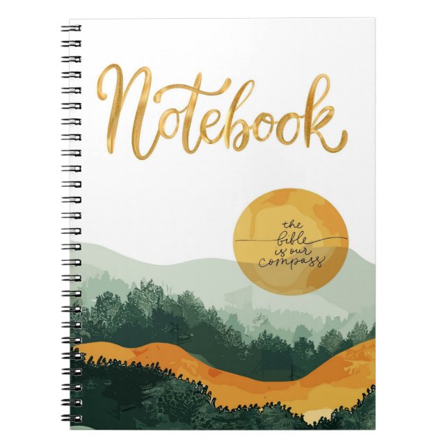 Christian Notebook for Bible Journalling (Front)