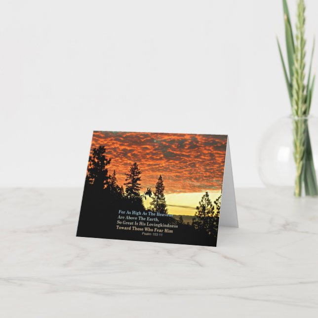 Christian Notecards Bible Verse Creationarts (Front)