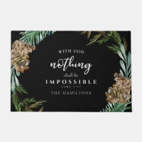 Christian Nothing shall be Impossible Black Custom