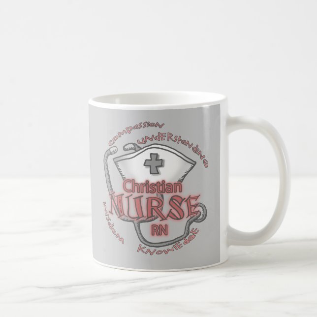 Christian nurse axiom  coffee mug (Right)