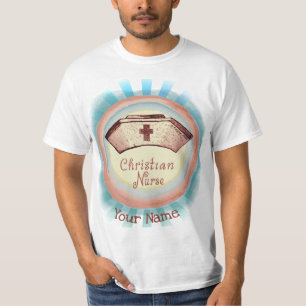 Christian Nurse Cap T-Shirt
