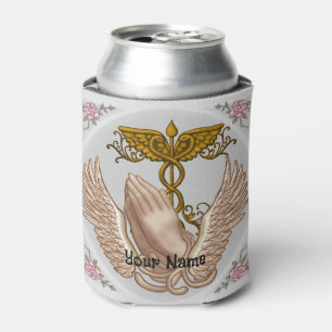 Christian Nurse Hands  Can Cooler