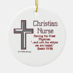 Christian Nurse Ornament