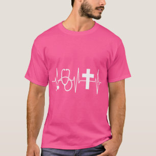 Christian Nurse Shirt Religious Nursing Jesus Hear