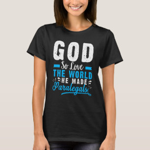 Christian Paralegal Unique Legal Assistant Presen T-Shirt